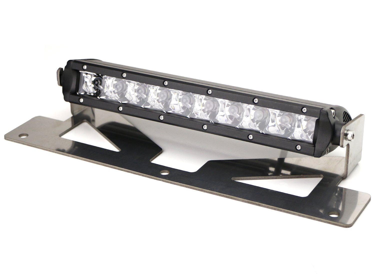 Hood Scoop Mount 50W LED Lightbar Kit For 20052011 Toyota OEM