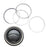 4pc Silver Outer AC Vent Surrounding Decoration Rings For 2016-23 Toyota Tacoma