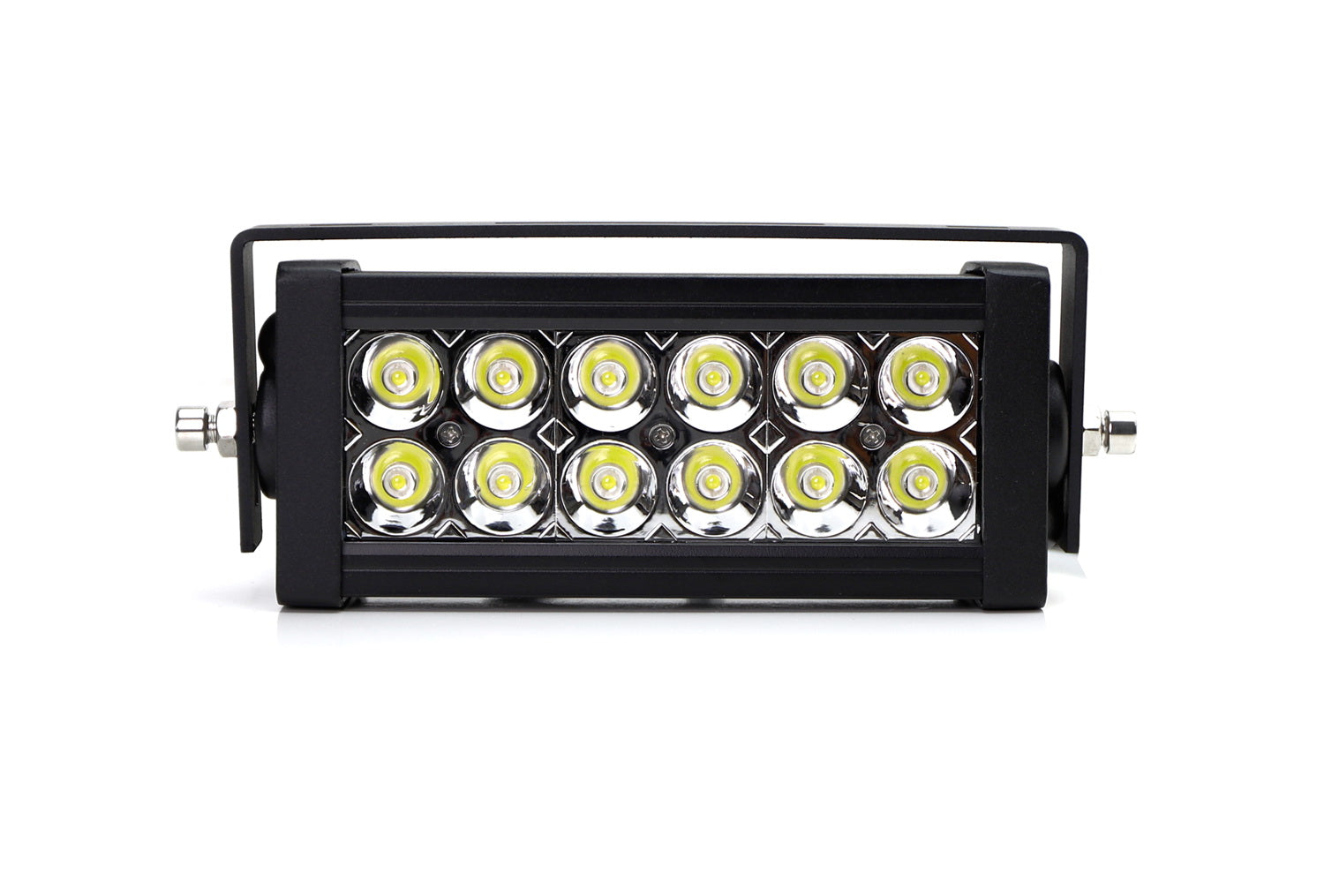 Dual 7" LED Light Bars w/Rear Bumper Mount, Wiring For 12-up Tacoma 14 ...