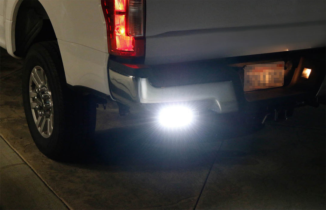 Dual 7" LED Light Bars w/Rear Bumper Mount, Wiring For 12-up Tacoma 14-21 Tundra