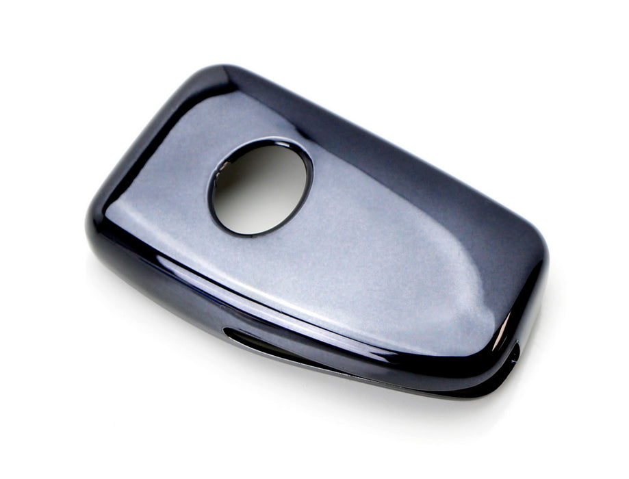 Chrome Black TPU Key Fob Case For Lexus IS ES GS LS RC NX RX - Protective Shell