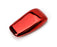 Chrome Red TPU Key Fob Case For Mercedes E S G A C CLA CLS GLB GLC GLE GLS-Class