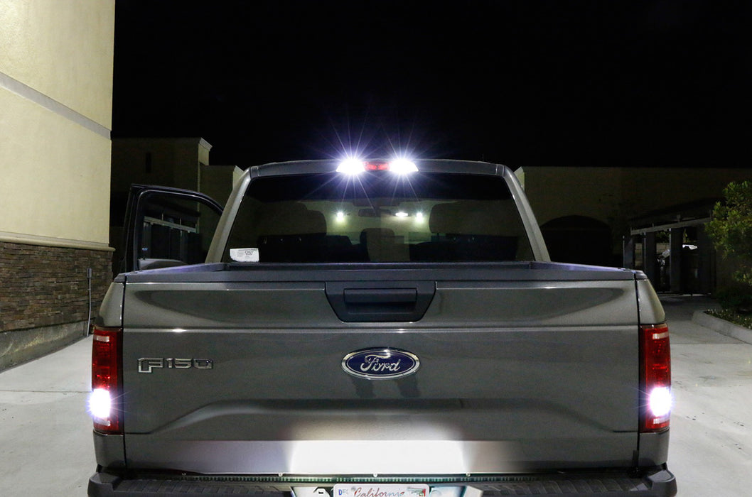 LED License Plate, Backup & 3rd Brake Clearance Light Package For Ford F150 F250