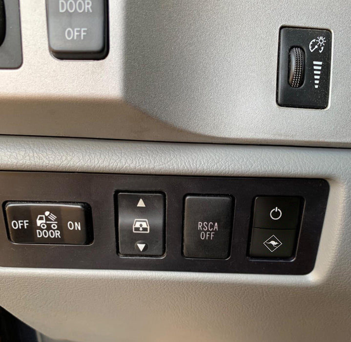 Factory 12V Dual Push Button Switch w/Kangaroo"Roo" Light For Toyota Fog DRL etc