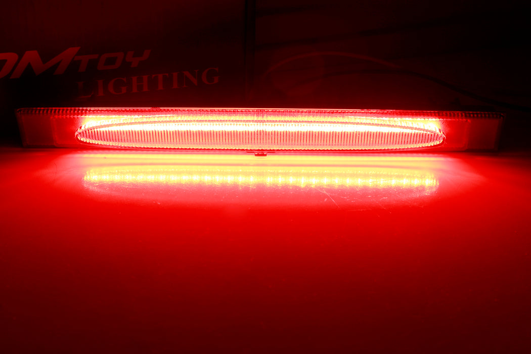 Red Lens F1 Strobe Featured LED Trunk Lid 3rd Brake Lamp For 2005-13 C6 Corvette