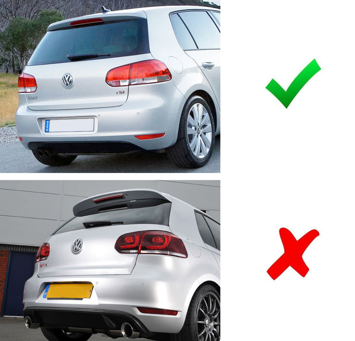 Vw Rear Light Bar Smoked Lens LED High Mount Third Brake Light Bar For VW Golf SportWage ...