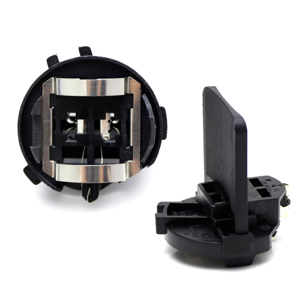 2Pcs H7 LED Headlight Bulb Adapter Retainer Holder For Mitsubishi Outlander (2012-2020)
