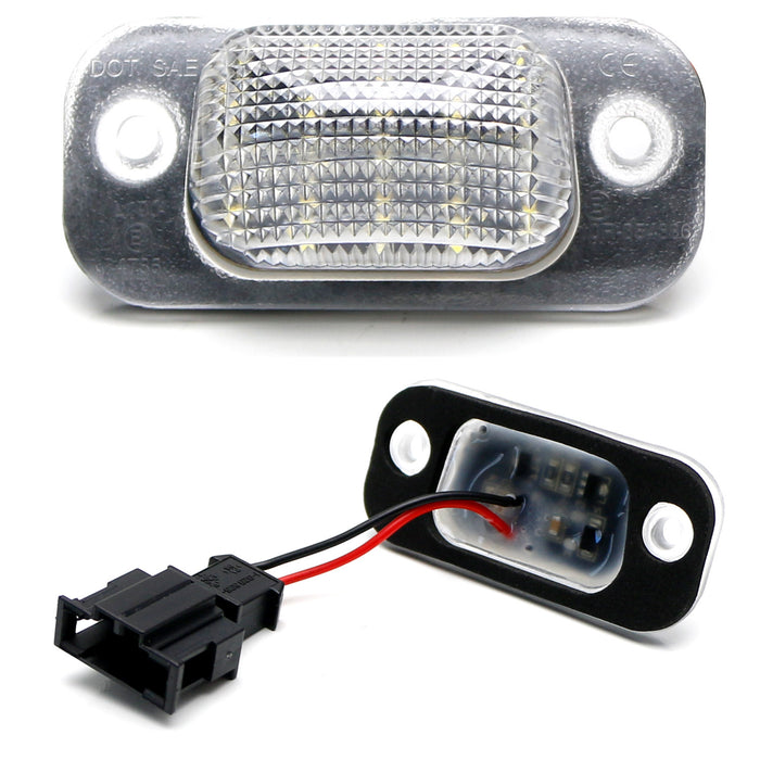 18-SMD White LED License Plate Lights For Volkswagen Euro MK3 Golf