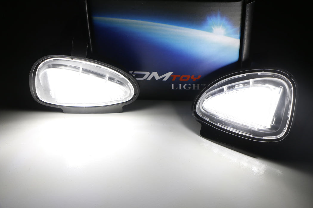 2PCS LED Side Under Mirror Puddle Lamps Lights For Jeep Grand Cherokee 2014-2017 2PCS LED Side Under Mirror Puddle Lamps Lights For Jeep Grand Cherokee 2014-2017