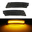 Smoked Lens Amber Full LED Side Marker Lights For 18-up VW Tiguan, 12-19 Beetle