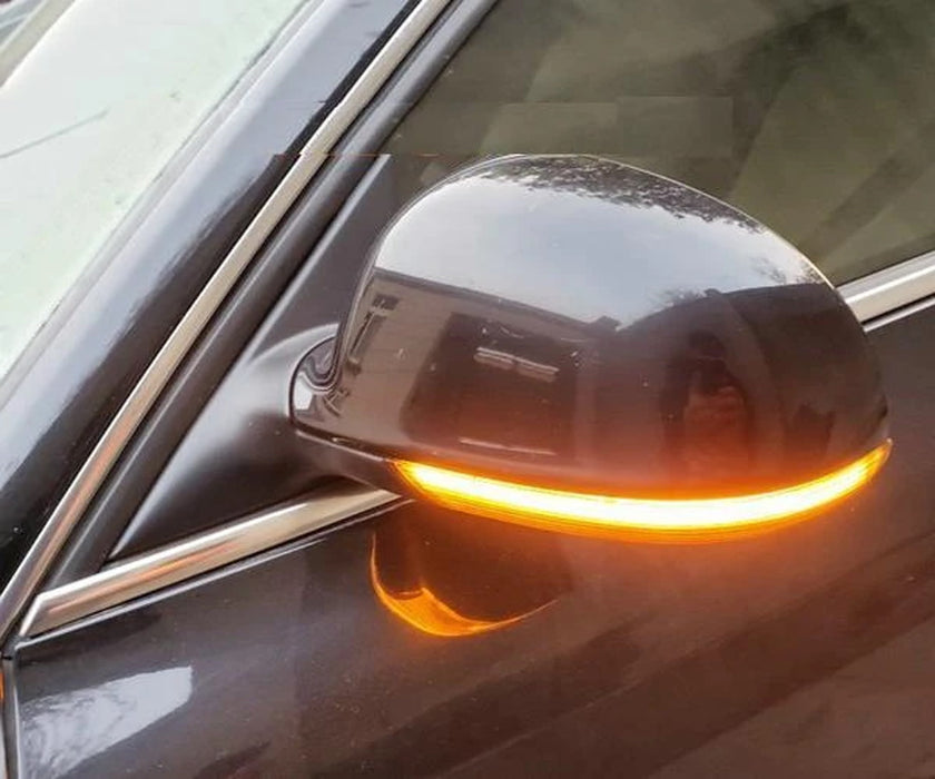 Side Mirror Sequential Blink Turn Signal Lights For VW MK5 Golf GTI R32 Rabbit..