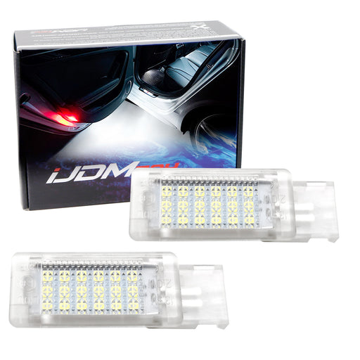 White 18-LED Glove Box/Footwell  Lights For Porsche Boxster Cayman 911 Cayenne