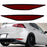 Dark Red Lens Rear Bumper Reflector Lenses For VW 15-19 MK7 GTI, e-Golf, Golf-R
