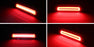 Red Lens LED High Mount Tail Light, Reverse, Rear Fog Lamp For Ford F150